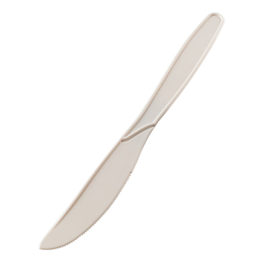 Couteaux emballés Eco Guardian, 7", d'origine végétale, naturels (paquet de 1000) - EG-A-K03-IW