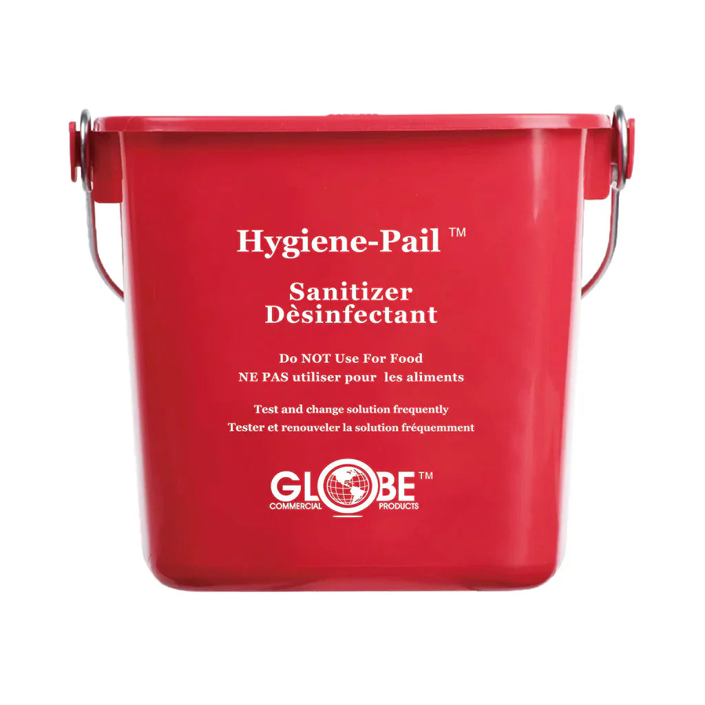 Globe | Seau d'hygiène, 6 pintes, rouge