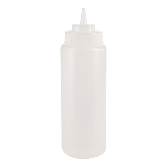 Rabco | Wide Mouth Squeeze Bottle, 32 oz, Clear