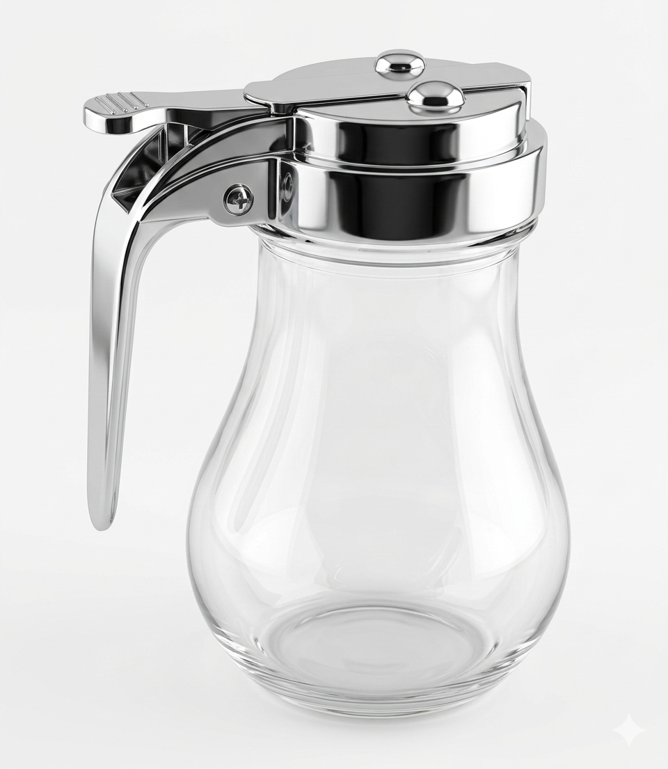 Distributeur de sirop Rabco, 414 ml (14 oz), en verre - MAG6614