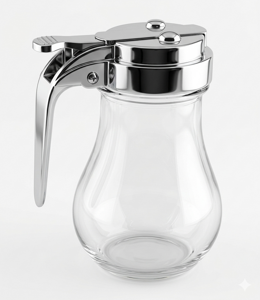 Rabco Syrup Dispenser, 14 oz, Glass - MAG6614