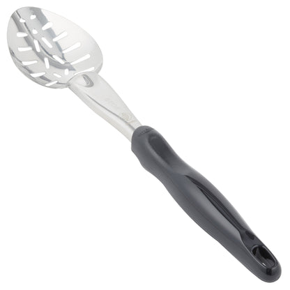 Vollrath Ergo Grip Slotted Basting Spoon, Stainless/Nylon Black Handle, FINAL SALE - 64134