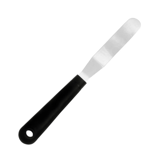 Fat Daddio's Angled Icing Spatula, 8.5", Stainless Steel - FDSPAT4OS