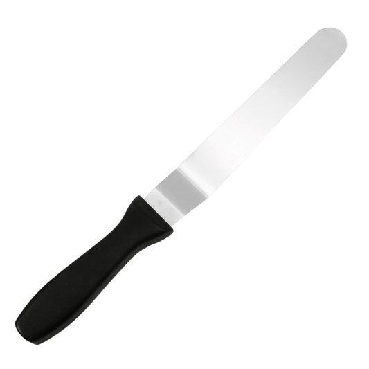 Fat Daddio's Angled Icing Spatula, 13", Stainless Steel - FDSPAT8OS
