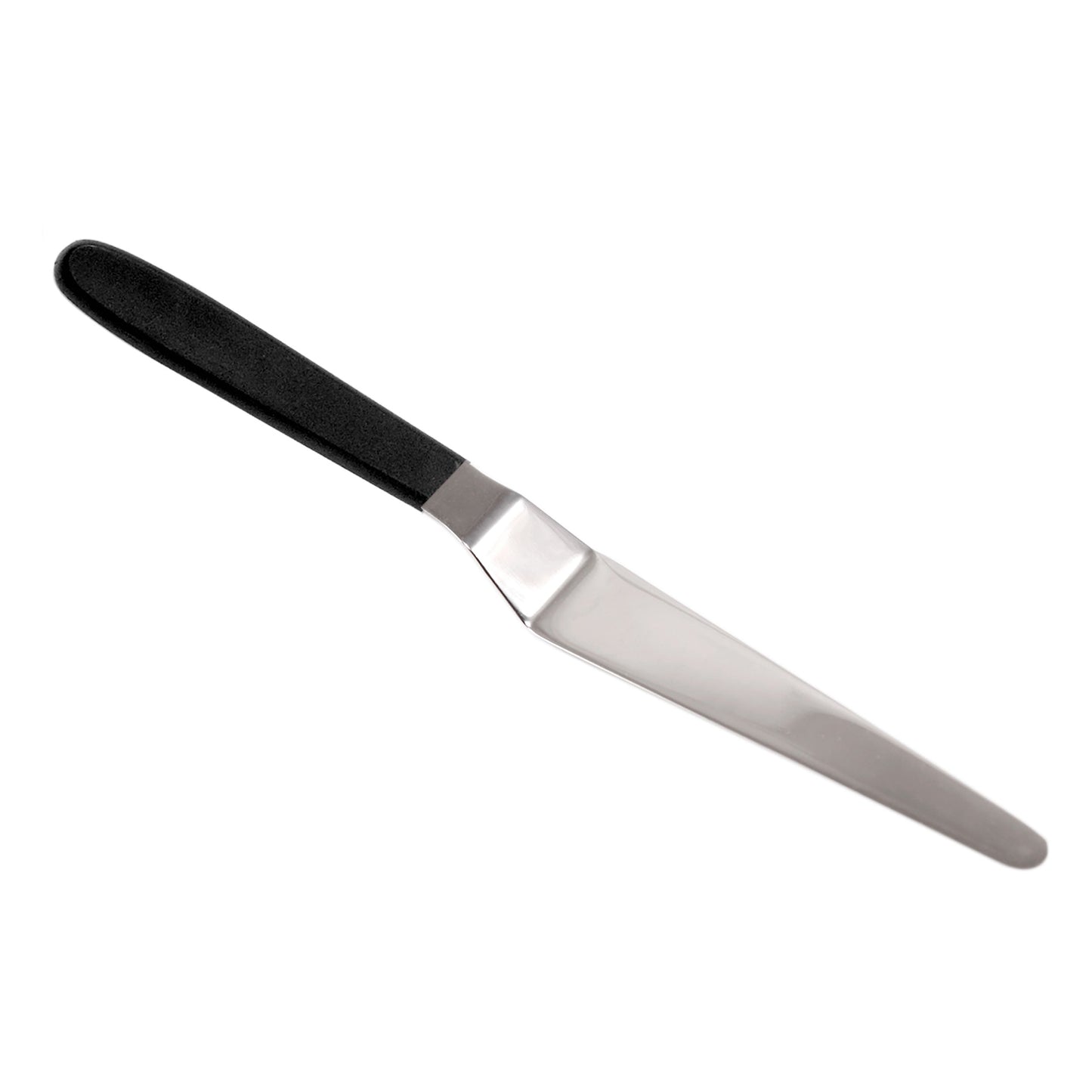 Fat Daddio's Tapered Angle Icing Spatula, 9", Stainless Steel - FDSPATTPROS