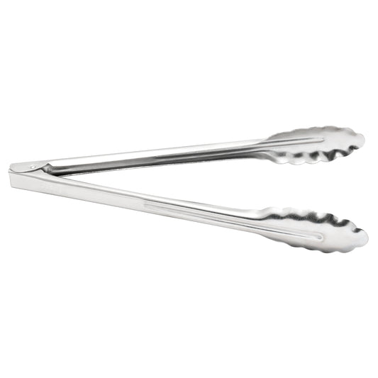 Browne | Utility Tongs, 12", Stainless Steel, 1.2mm