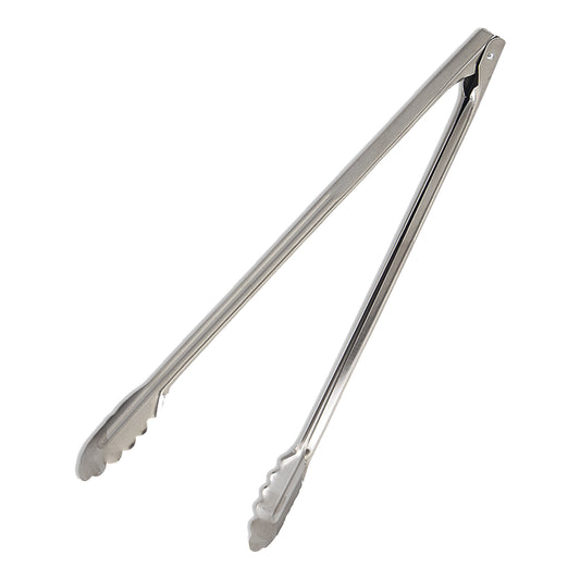 Browne | Utility Tongs, 16", Stainless Steel, 1.2mm