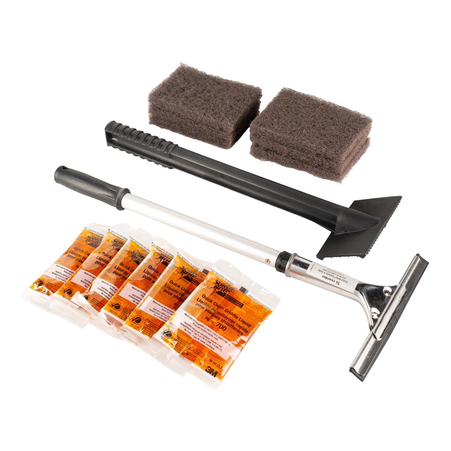 3M | Scotch-Brite Quick Clean Griddle Cleaning System Starter Kit