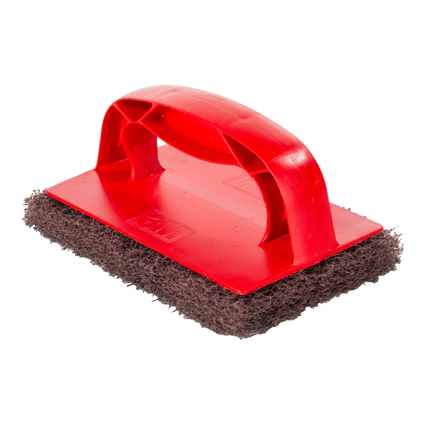 3M | Scotch-Brite Griddle Scrubber, 4" x 6" x 3", Red