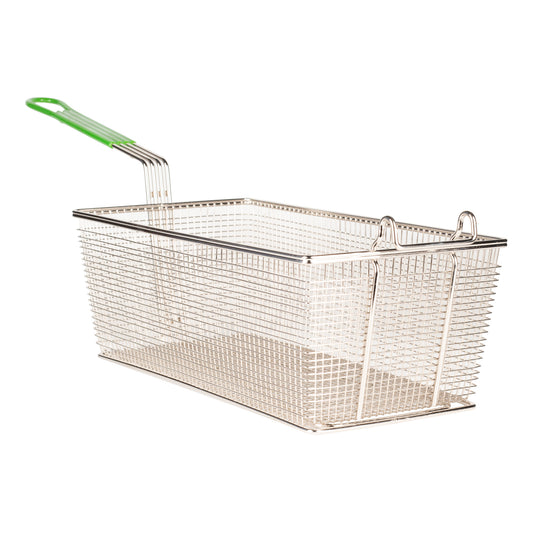 Prince Castle | Fry Basket, 13.25" x 5.5" x 5.5", Plastisol Handle