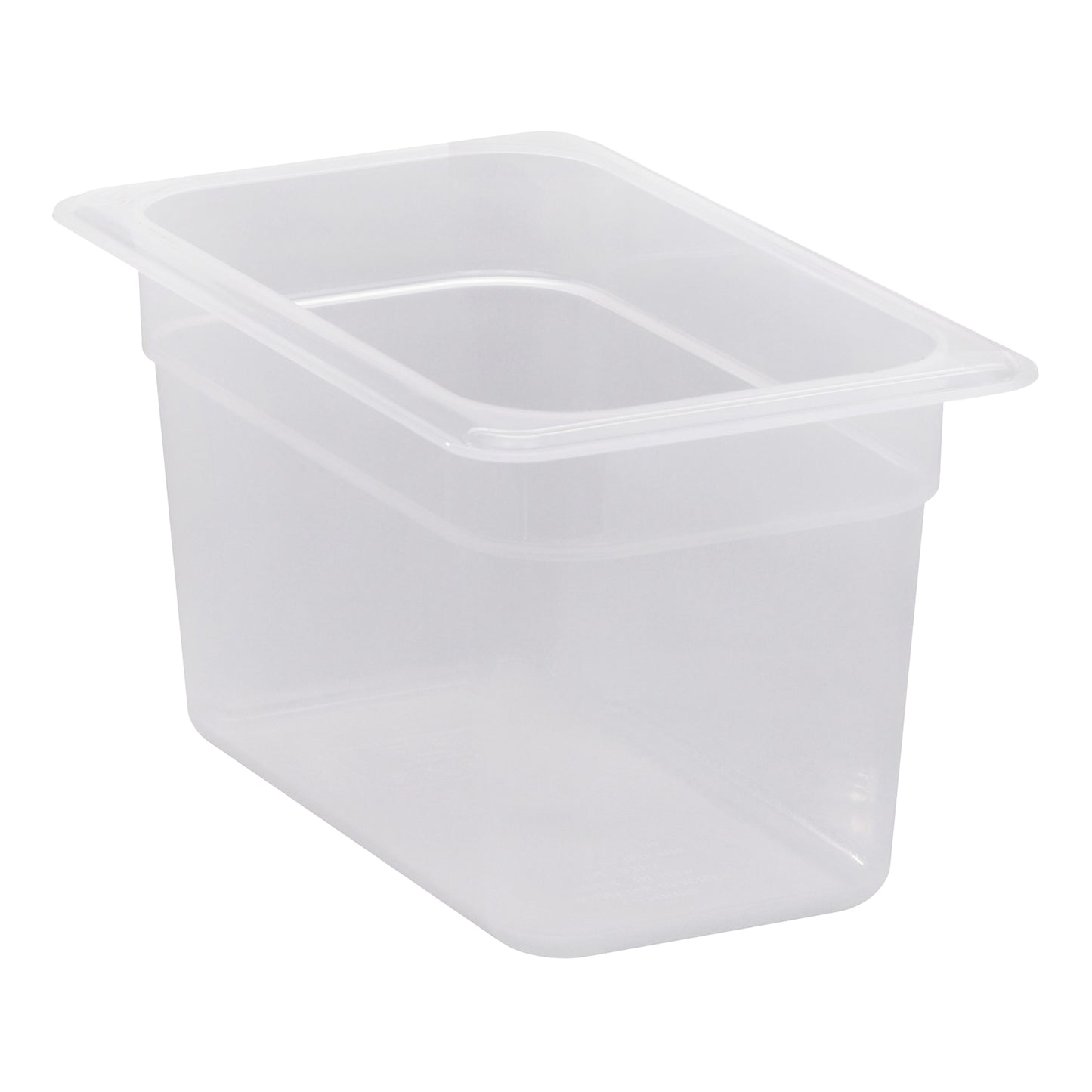 Cambro | Bac gastronome de taille 1/4, 6" de profondeur, translucide