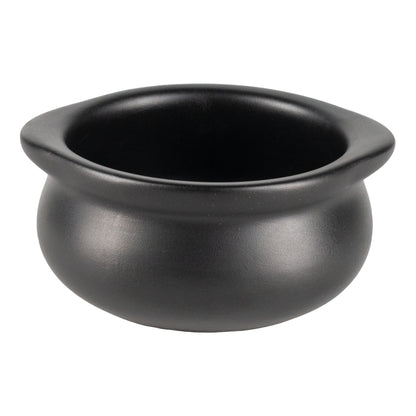 Tuxton | Mijoteuse à l’oignon, 12 oz, noir (paquet de 12)