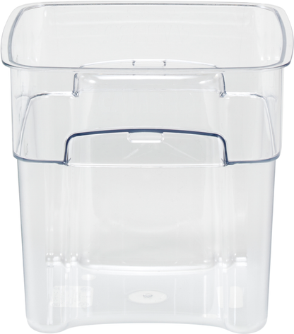 Cambro | CamSquare FreshPro Storage Container, 4 qt, Clear