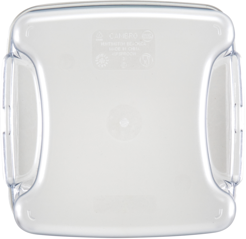 Cambro | CamSquare FreshPro Storage Container, 4 qt, Clear