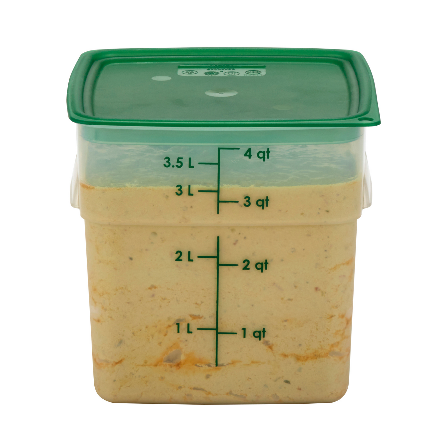 Cambro | CamSquares FreshPro Storage Container, 4 qt, Translucent