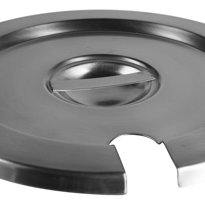 SignatureWares | Round Insert Slotted Cover, 7 qt, Stainless Steel