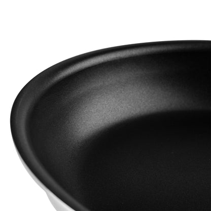 SignatureWares | Heavy Duty Non Stick Frying Pan, 8", Aluminum, Eclipse Finish