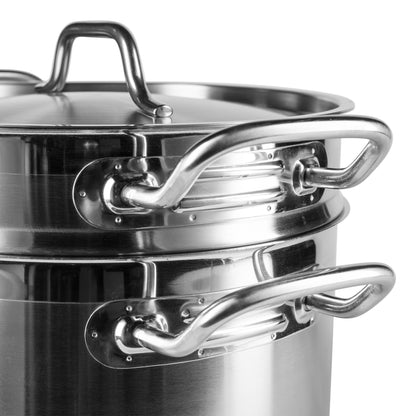 SignatureWares | Double Boiler Set, 12 qt, Stainless Steel