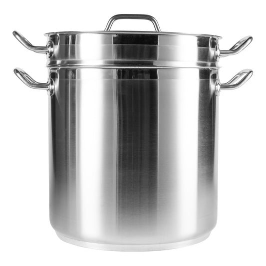 SignatureWares | Double Boiler Set, 20 qt, Stainless Steel