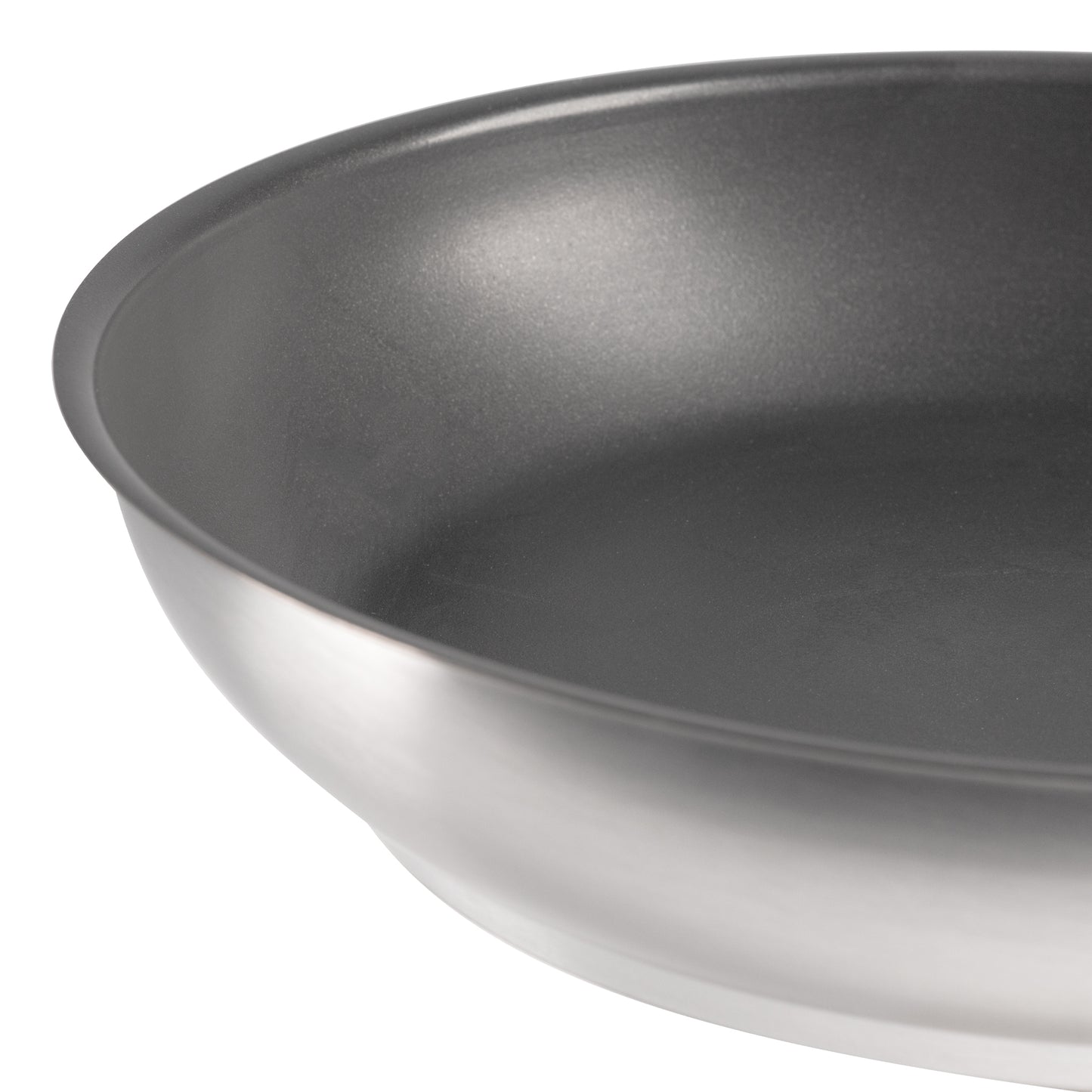 SignatureWares | Non Stick Frying Pan, 8", Stainless Steel, Excalibur Finish