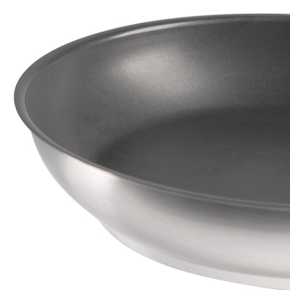 SignatureWares | Non Stick Frying Pan, 14", Stainless Steel, Excalibur Finish