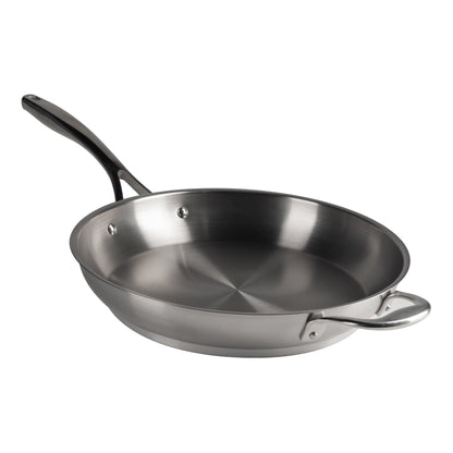 SignatureWares | Frying Pan, 12.5", Stainless Steel, Natural Finish