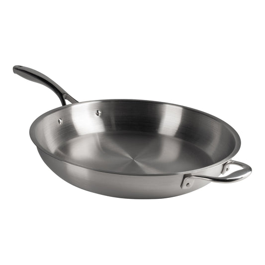 SignatureWares | Frying Pan, 14", Stainless Steel, Natural Finish