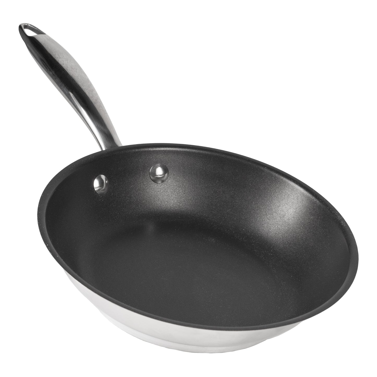 SignatureWares | Non Stick Frying Pan, 8", Stainless Steel, Excalibur Finish