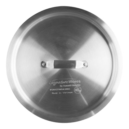 SignatureWares | Straight Sided Sauce Pan Cover, 11 qt, Aluminum