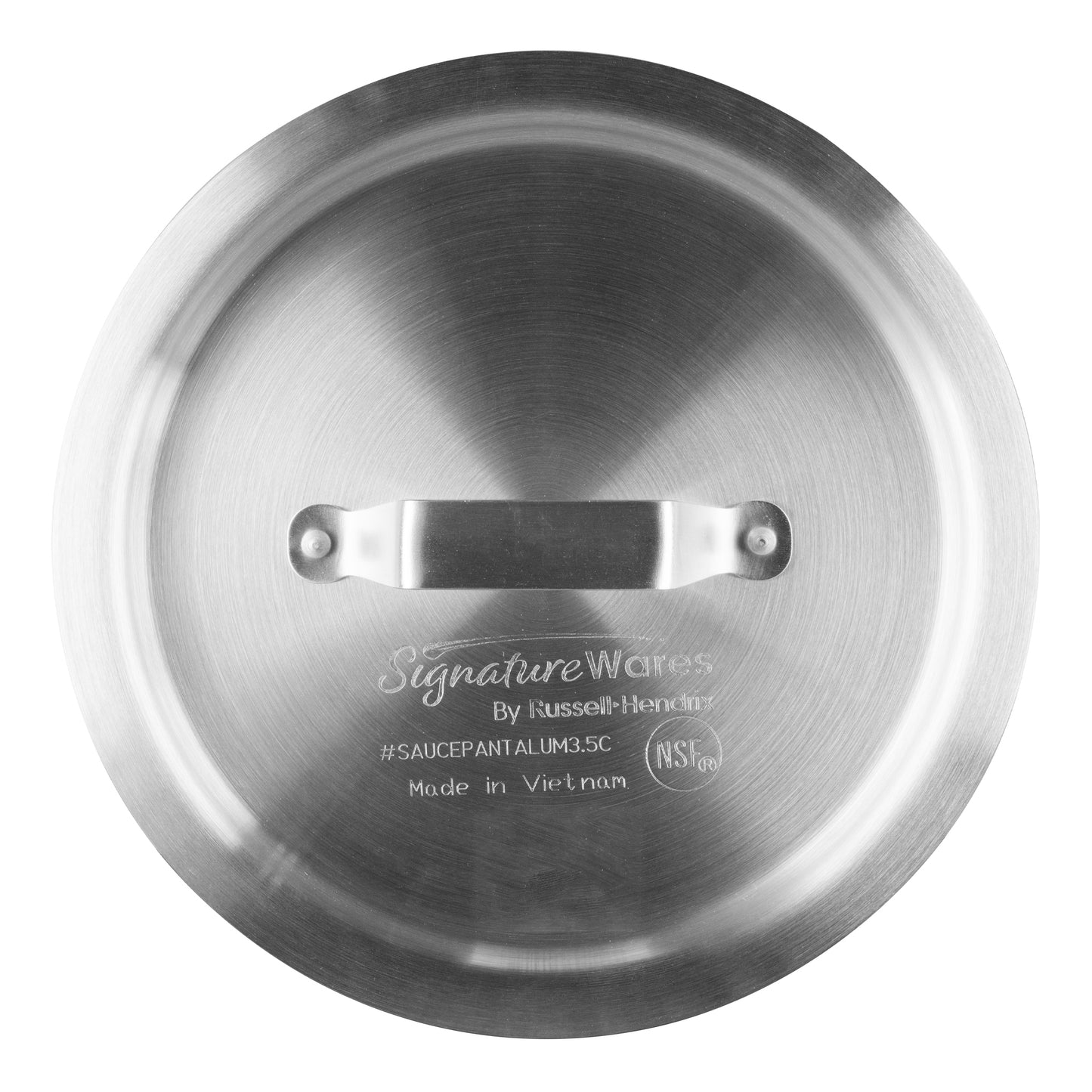 SignatureWares | Tapered Sauce Pan Cover, 3.5 qt, Aluminum