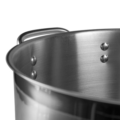 SignatureWares | Stock Pot, 16 qt, Stainless Steel