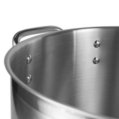 SignatureWares | Stock Pot, 24 qt, Stainless Steel