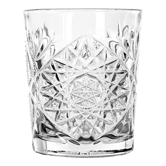 Libbey | Hobstar Double Old Fashioned Glass, 12 oz (12-pack)