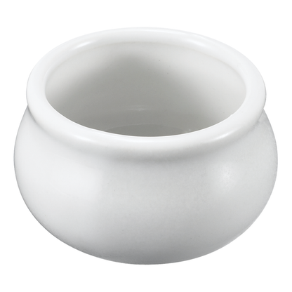 Browne Butter Pot, 2 oz, White - 564002W