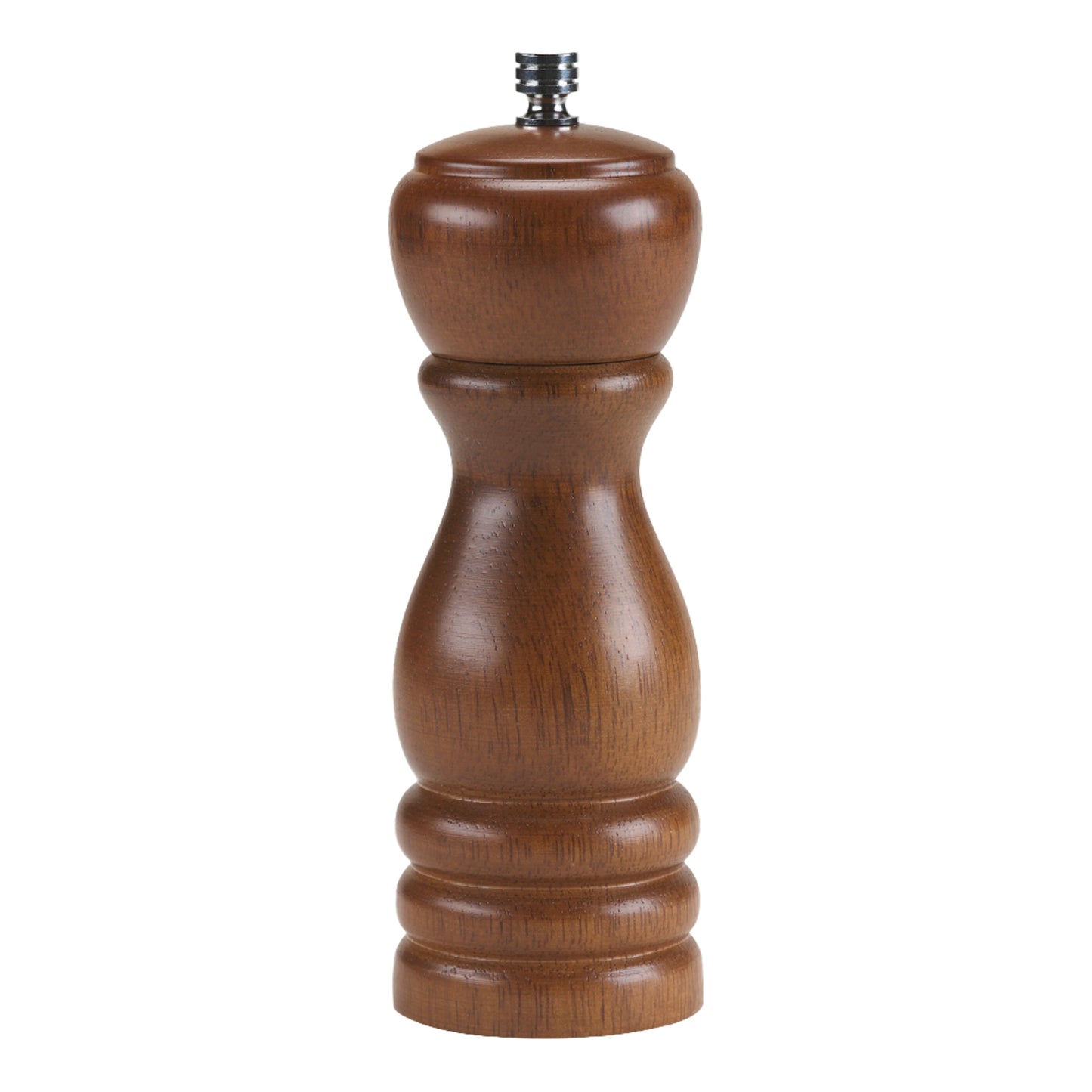 Browne | Wooden Pepper Mill, 6", Walnut Finish