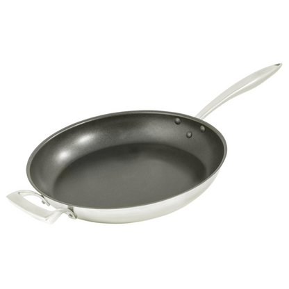 Browne | Thermalloy Deluxe Non-Stick Fry Pan, 12.5", Stainless Steel