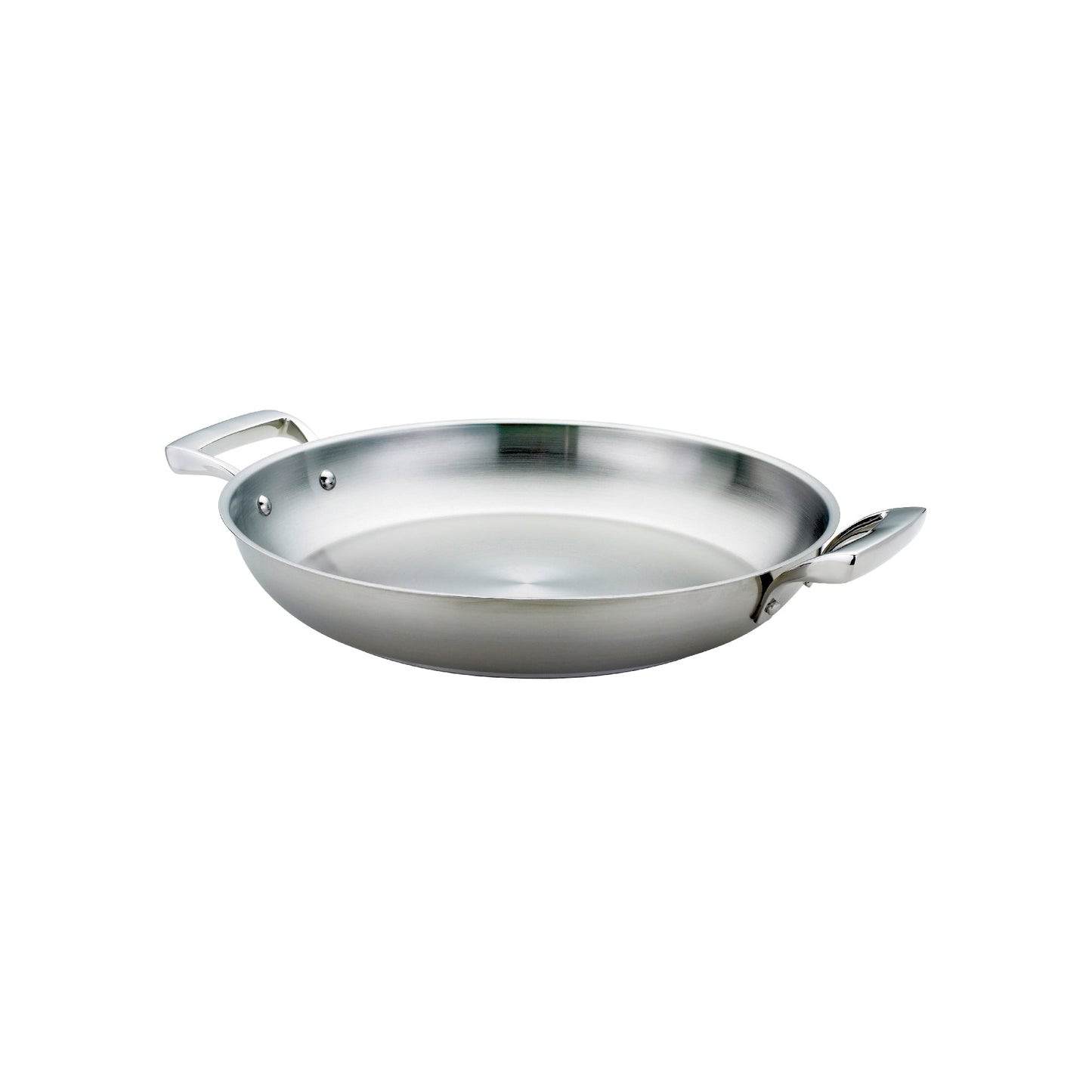 Browne | Thermalloy Paella Pan, 2 qt, Stainless Steel