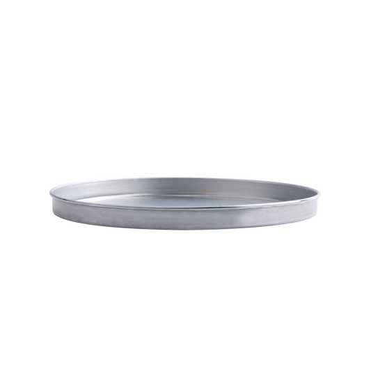 Browne | Deep Dish Pizza Pan, Straight Sided, 15", Aluminum