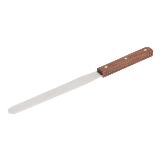 Browne | Icing / Straight Spatula, 8", Wood Handle