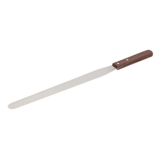 Browne | Icing / Straight Spatula, 12", Wood Handle