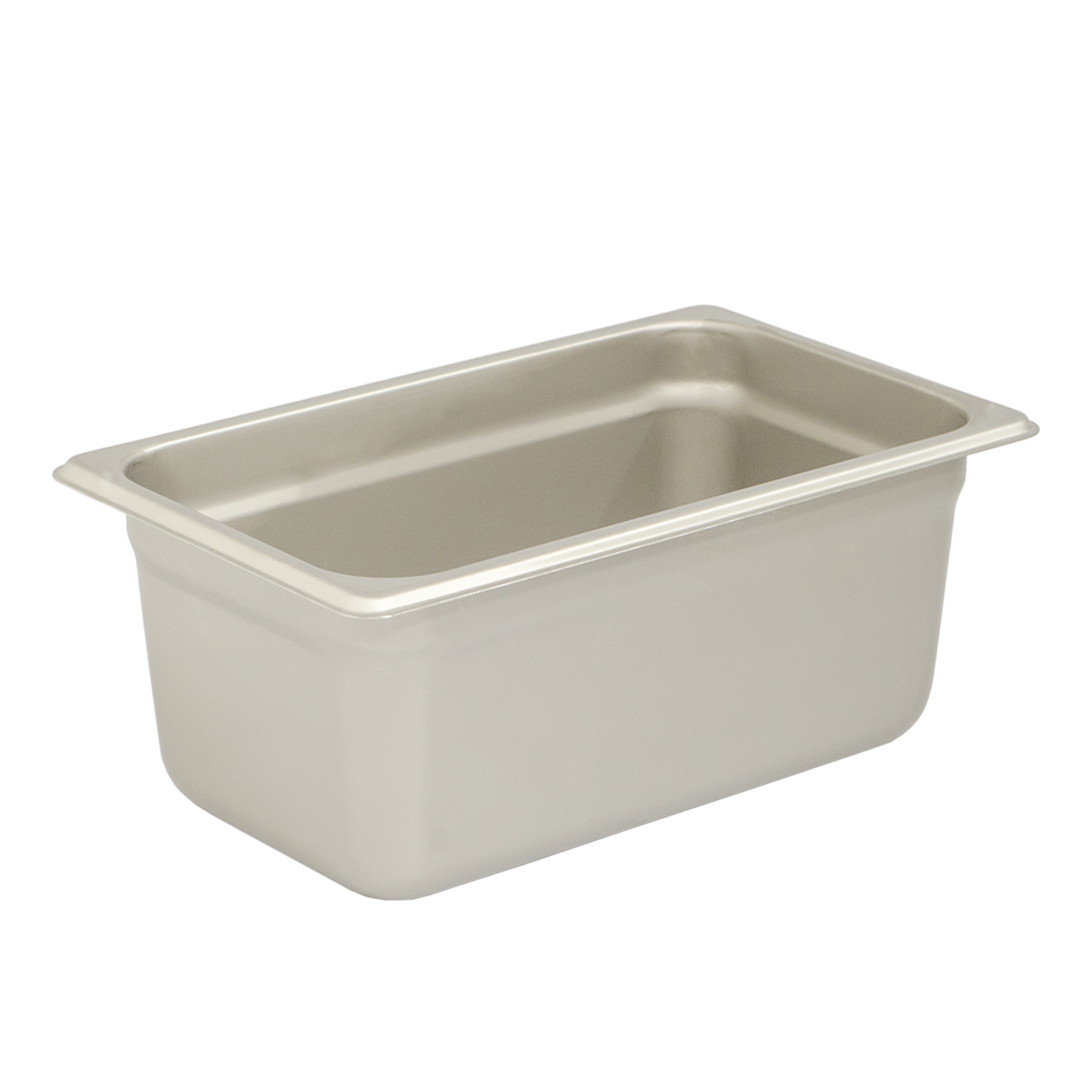 Browne | 1/4 Size Food Pan, 6" Deep, 24 Gauge Stainless Steel