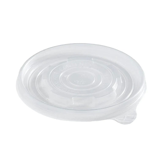 Globe | Couvercles de bols compostables, pour 12 à 32 oz, CLPA (paquet de 500)