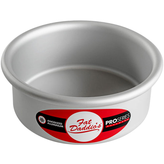 Fat Daddio's | Round Cake Pan, 5" x 2", Anodized Aluminum