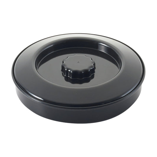 Winco Tortilla Warmer, Plastic, Black, 7.5" - PTW-7K
