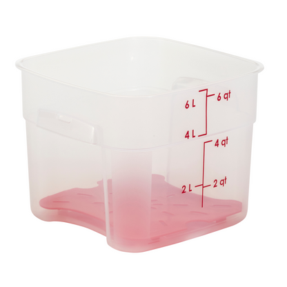 Cambro | CamSquares FreshPro Storage Container, 6 qt, Translucent