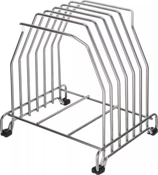 San Jamar Cutting Board Stand, Stainless Steel - KLRST