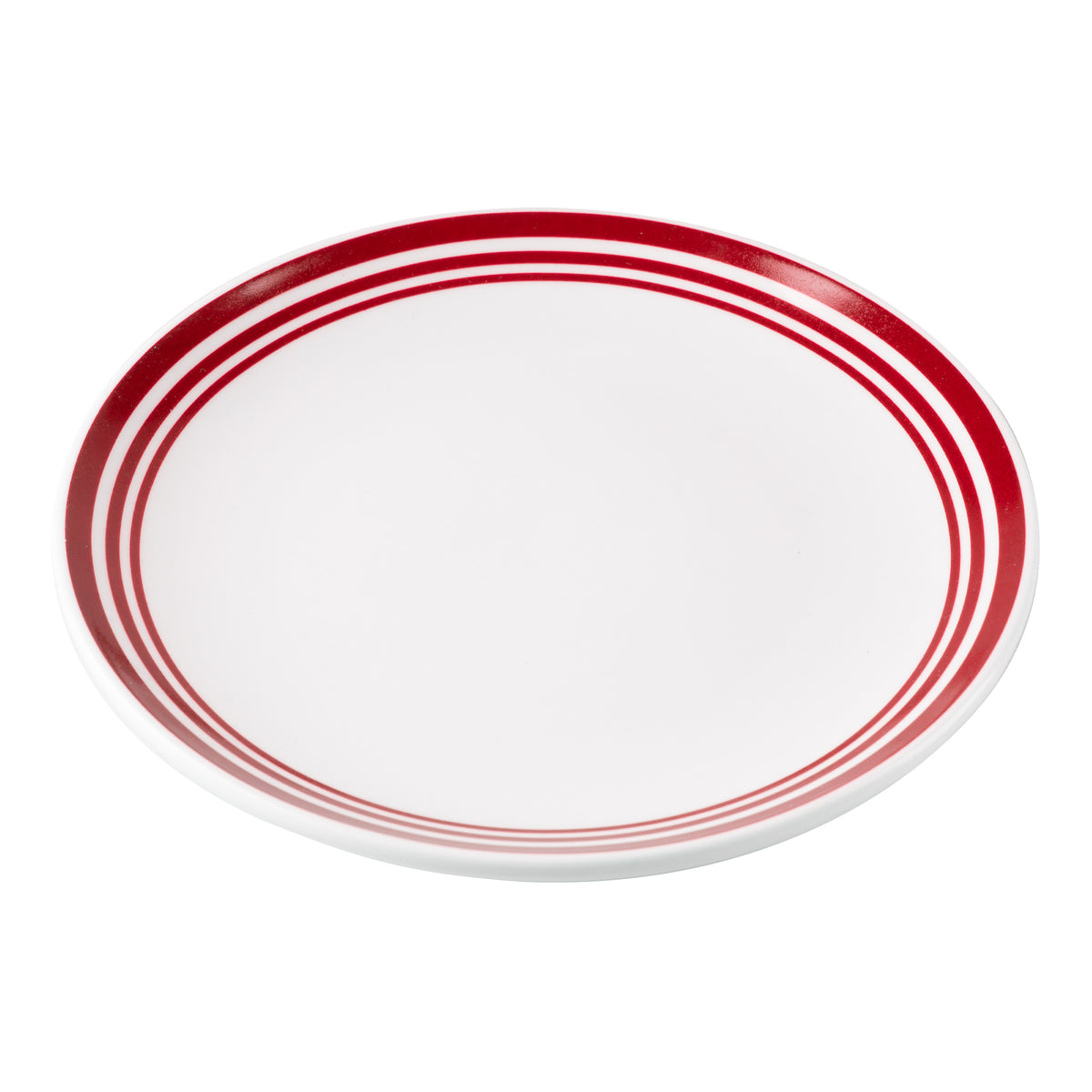 Libbey World Tableware Porcelana Coupe Plate, 8 1/4