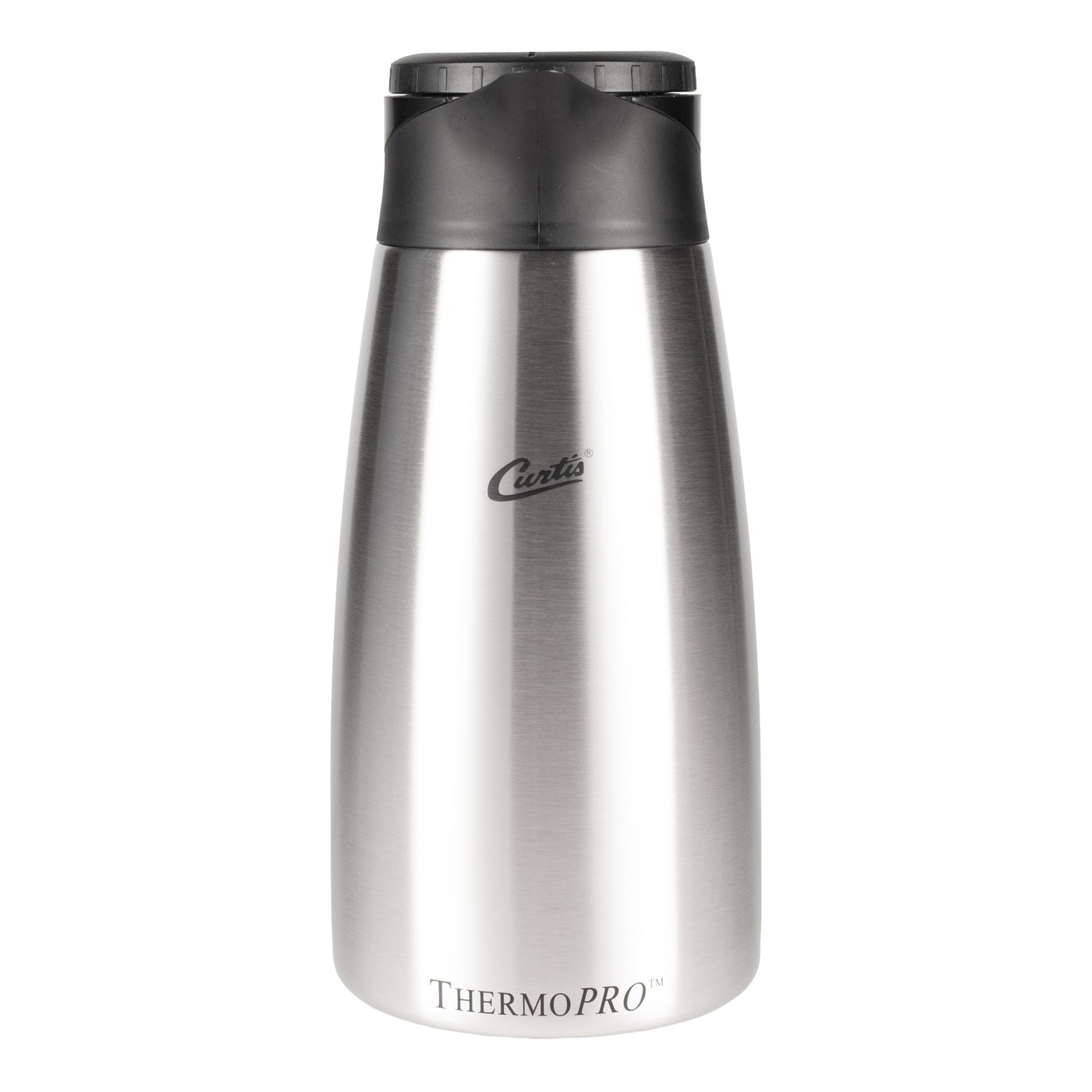 Curtis | ThermoPro Vacuum Insulated Server, 1.9 L, Stainless Steel/Black