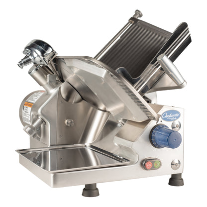 Globe | Chefmate GC512 Medium Duty Manual Meat Slicer, 12", 1/3 HP