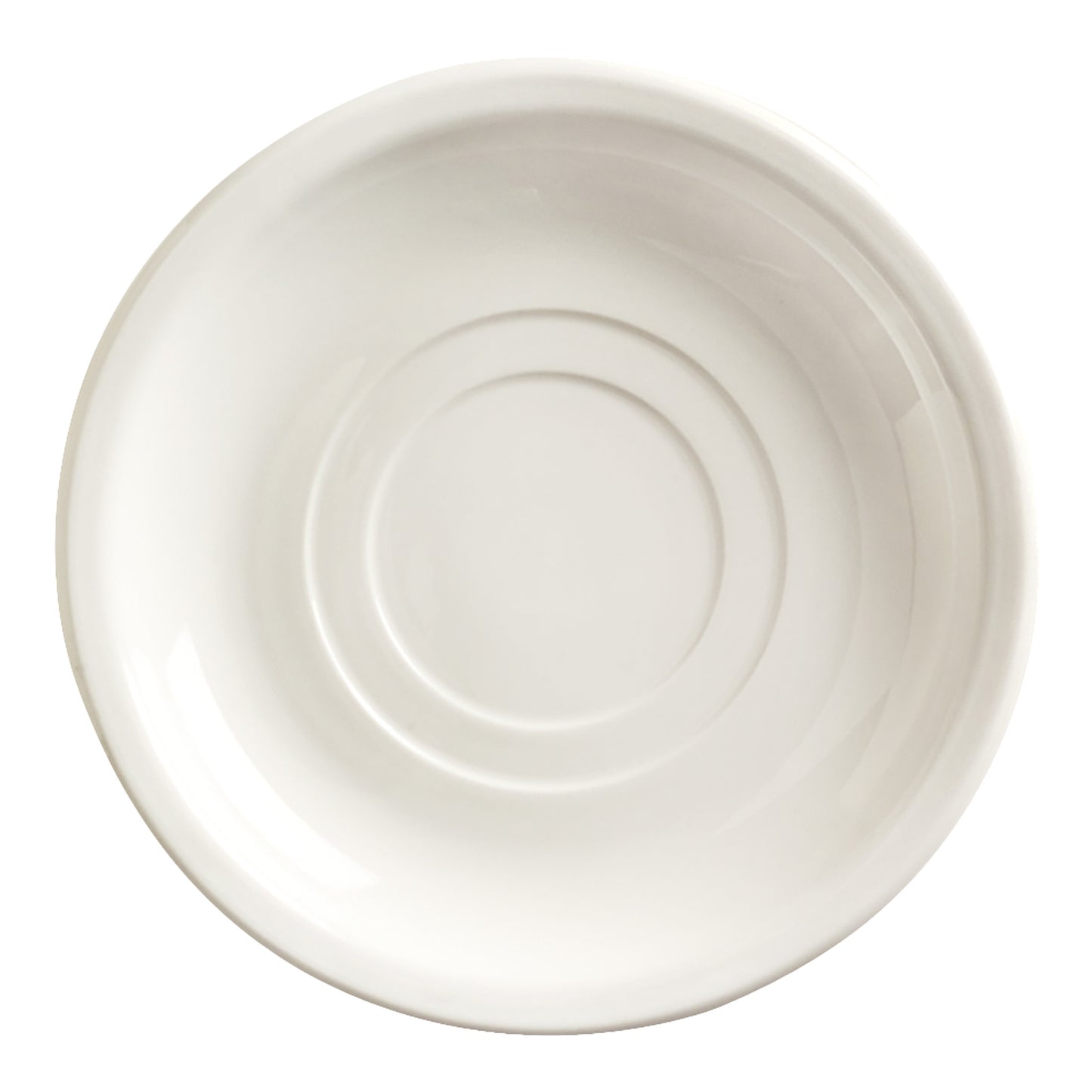 Libbey | World Tableware Porcelana Double-Well Saucer, 6" (36-pack)